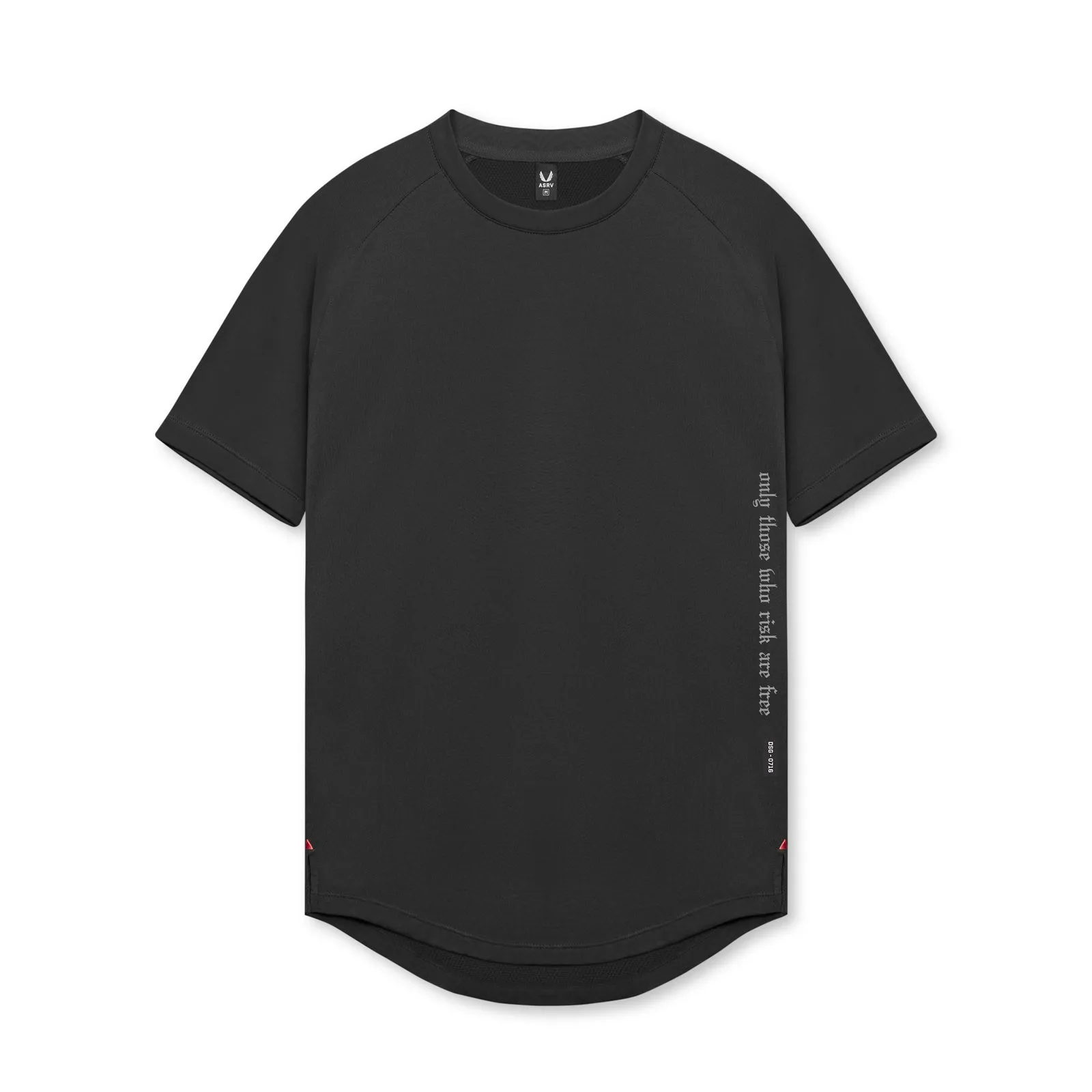0716. Core Mesh Established Tee - Black