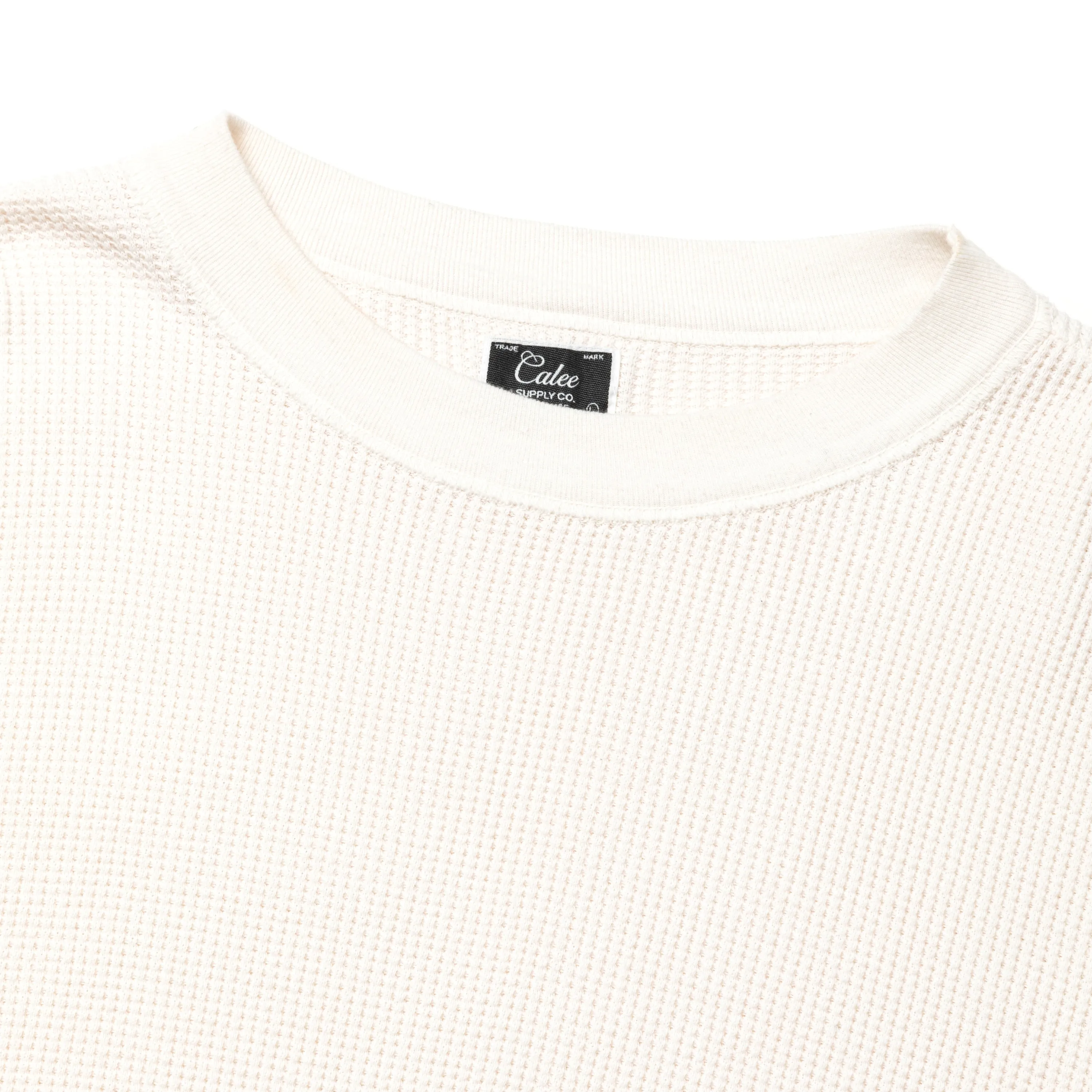 40'S WAFFLE MOCK NECK L/S SH