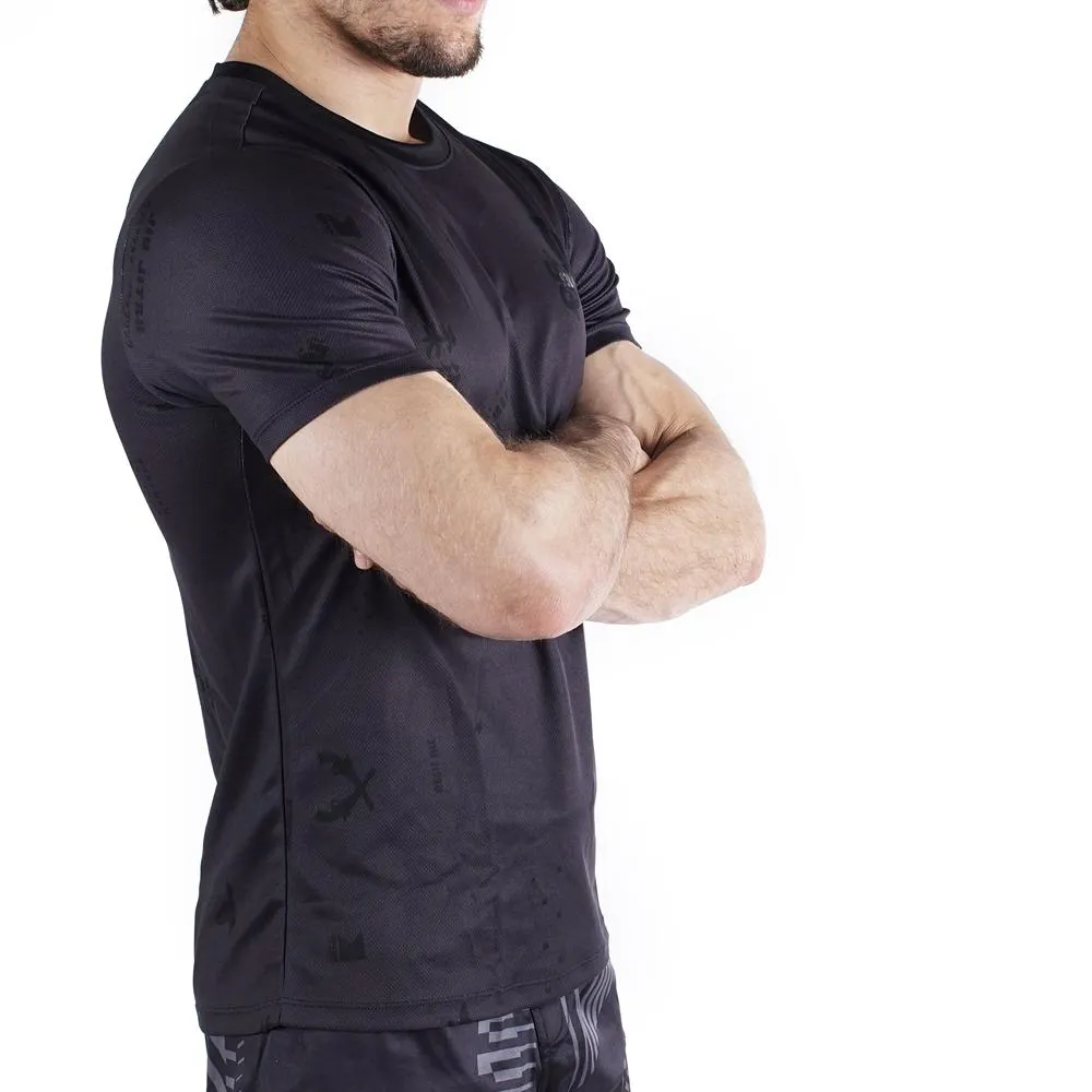 93brand Neo Floral x Splatter Men's Dry Fit T-Shirt 2-Pack