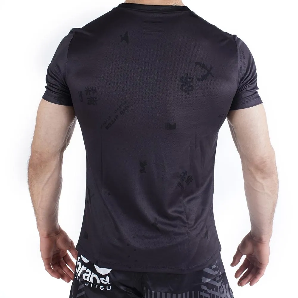 93brand Neo Floral x Splatter Men's Dry Fit T-Shirt 2-Pack