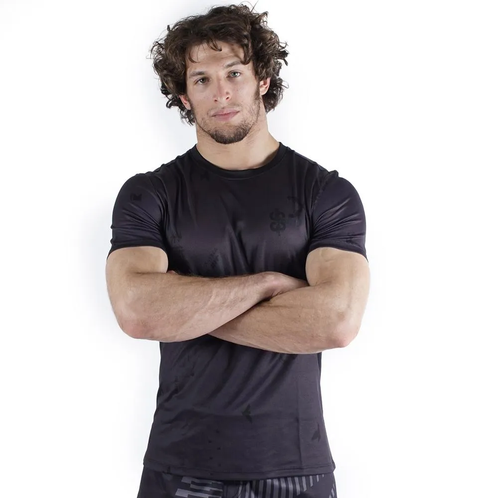 93brand Neo Floral x Splatter Men's Dry Fit T-Shirt 2-Pack
