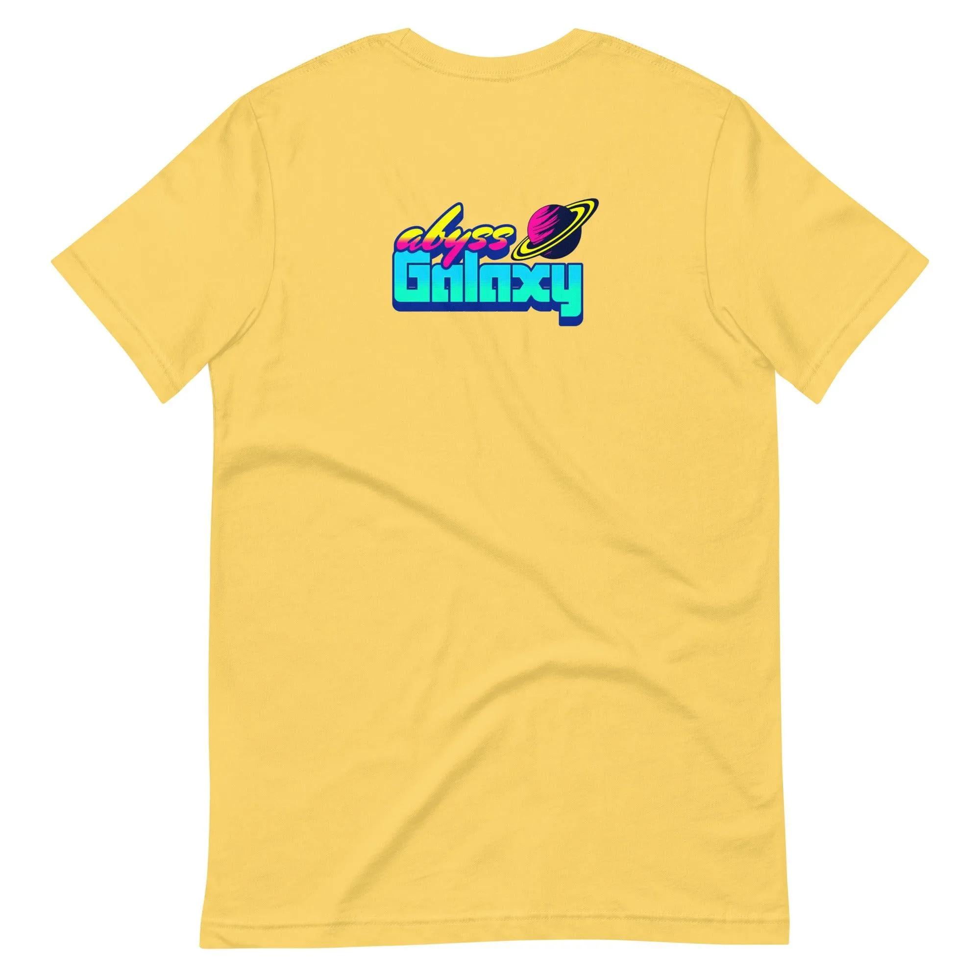 Abyss Galaxy | Back & Bright Base | Unisex T-shirt