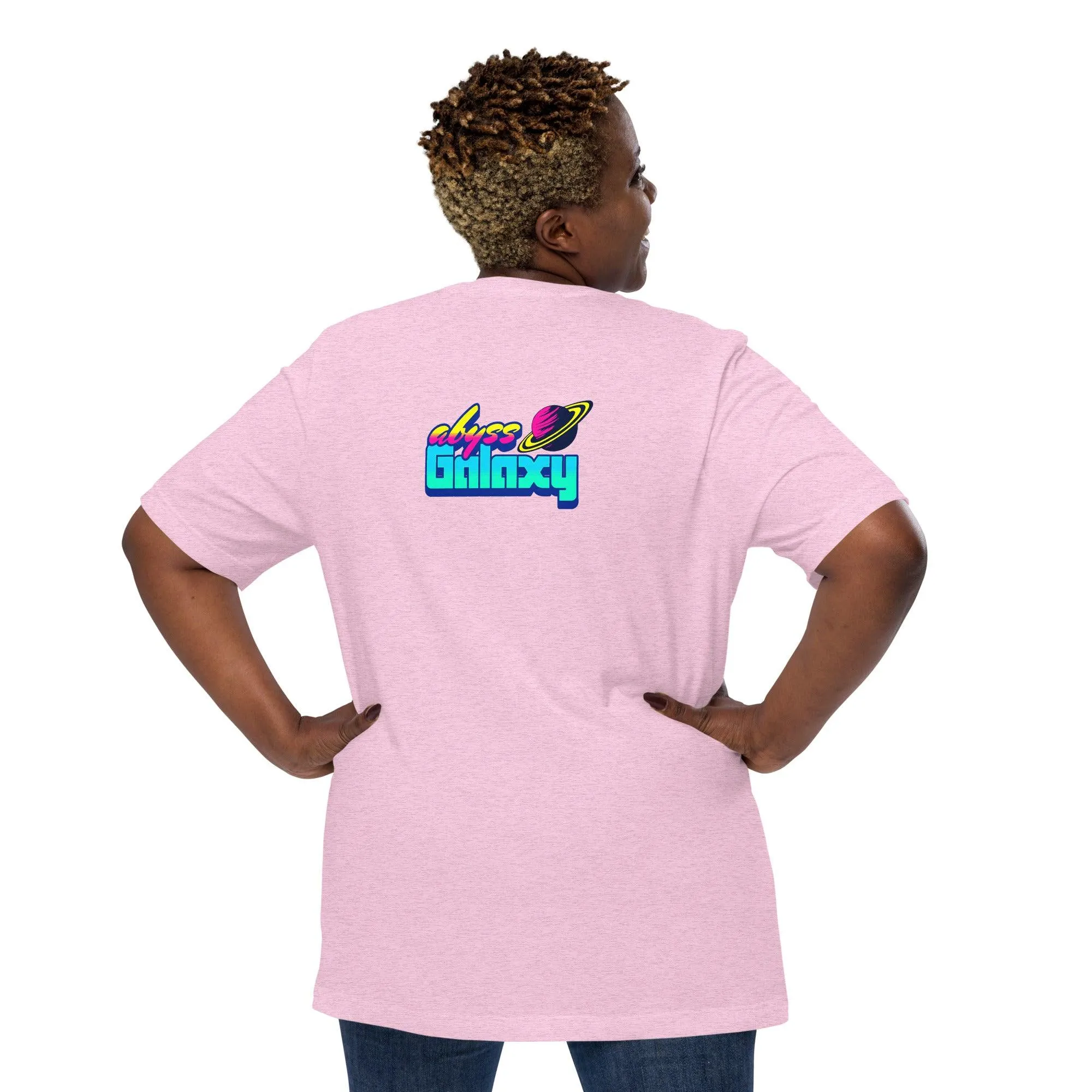 Abyss Galaxy | Back & Bright Base | Unisex T-shirt
