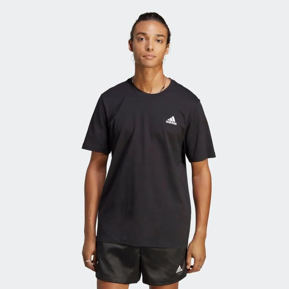 adidas Men's Essentials Single Jersey Embroidered Small Logo T-Shirt