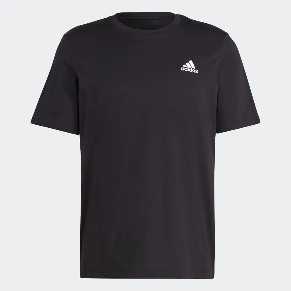 adidas Men's Essentials Single Jersey Embroidered Small Logo T-Shirt
