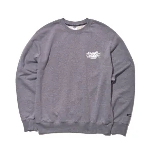 ALWAYS BEAR RABBIT WELCOME DRY SWEAT SHIRT DARK GRAY