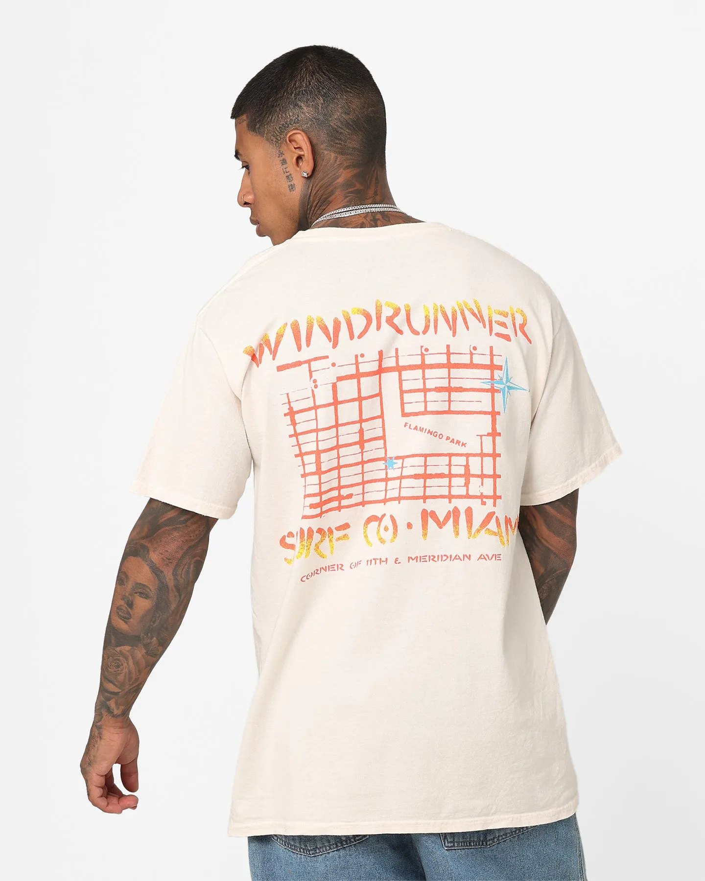 American Thrift Windrunners Vintage T-Shirt Off White