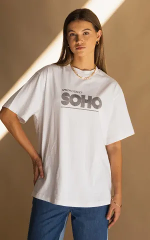 Araminta James Soho Tee Chalk