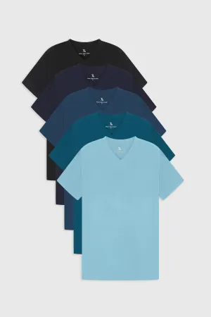 Athletic Fit  All Rounder V-Neck 5-Pack