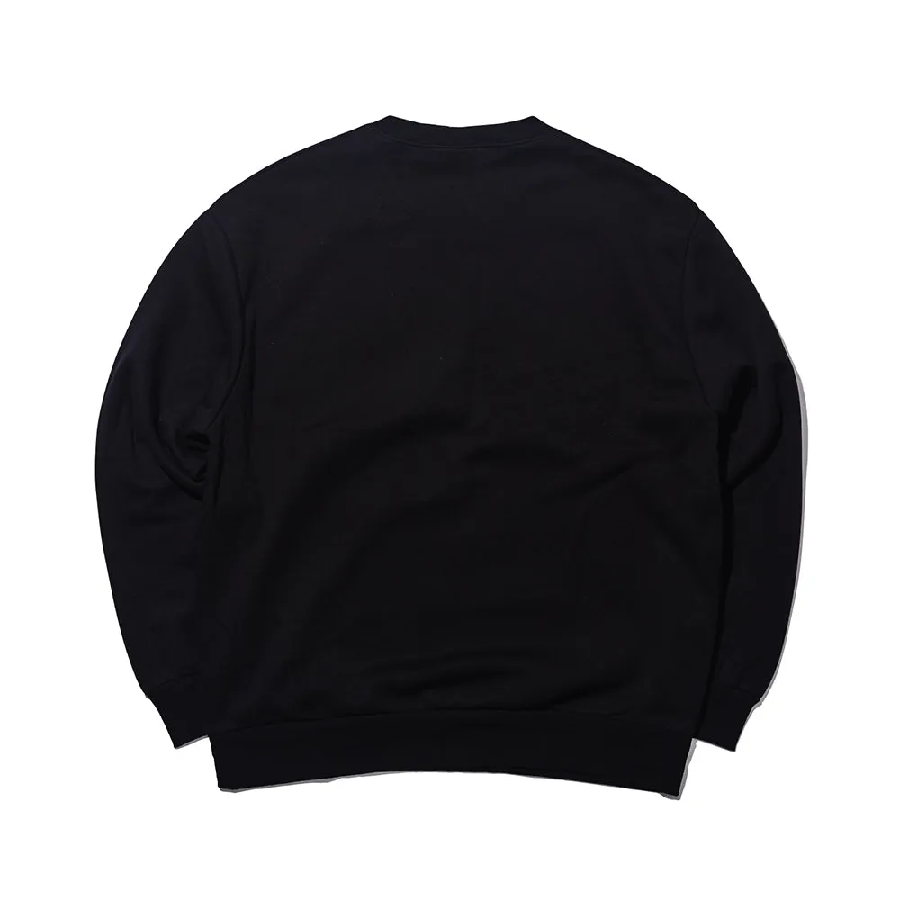 BEARRABBIT CREWNECK BLACK