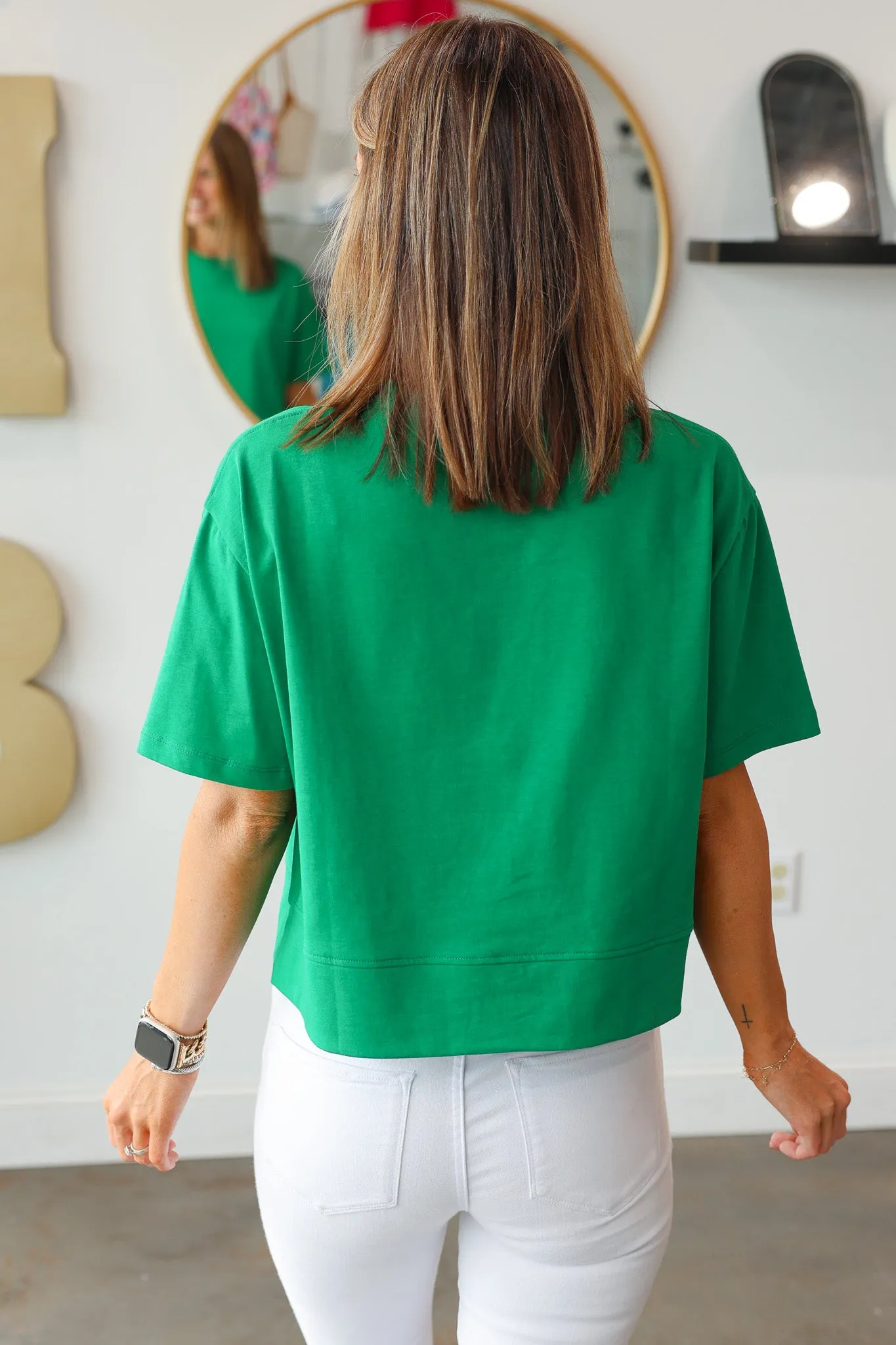 Boxy Tee - Green