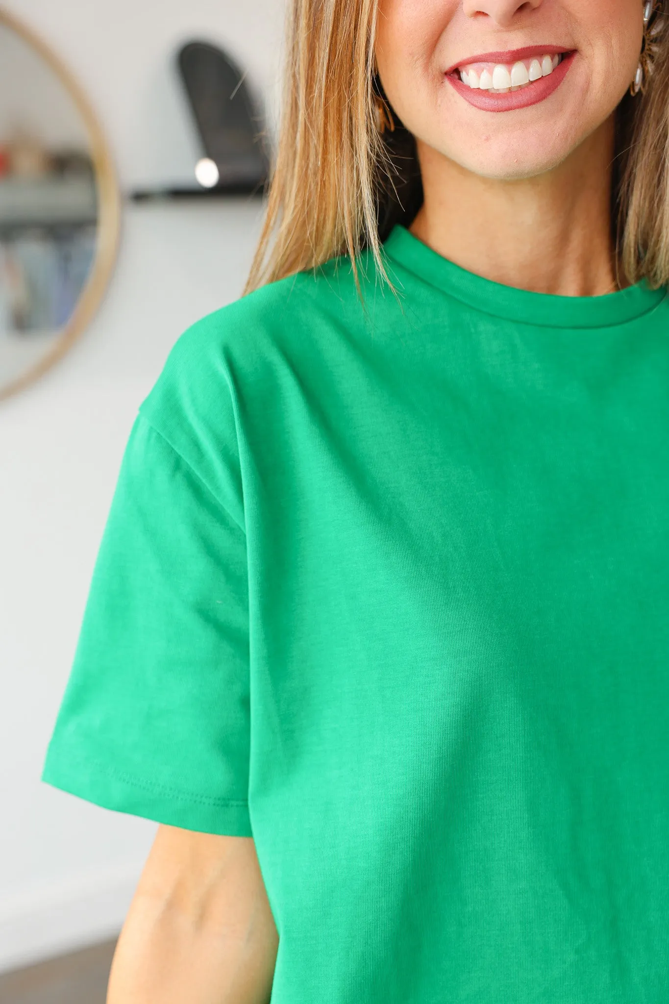 Boxy Tee - Green
