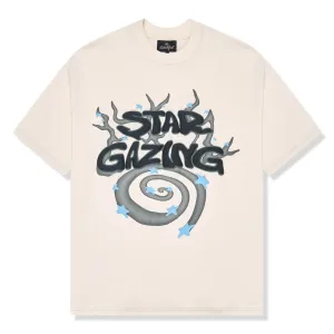 Broken Planet Stargazing Vanilla White T Shirt