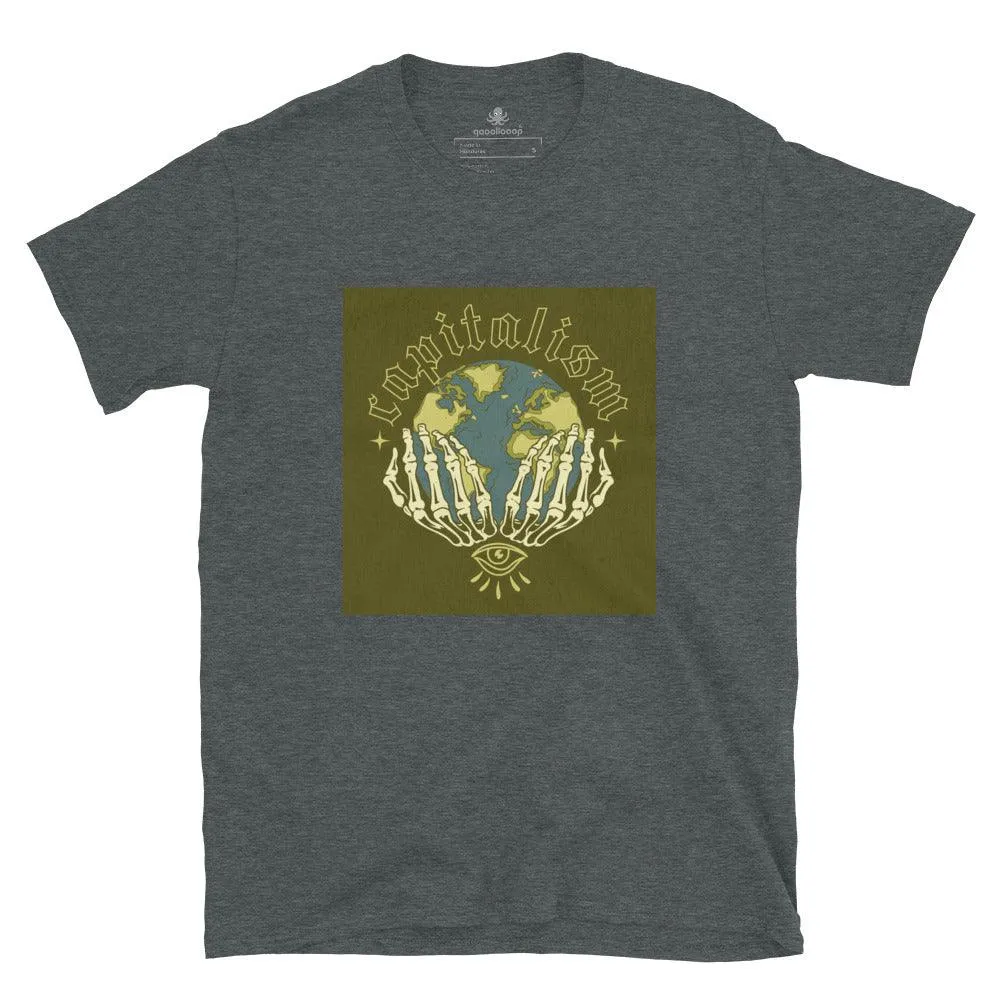 Capitalism Earth | Unisex Soft Style T-Shirt