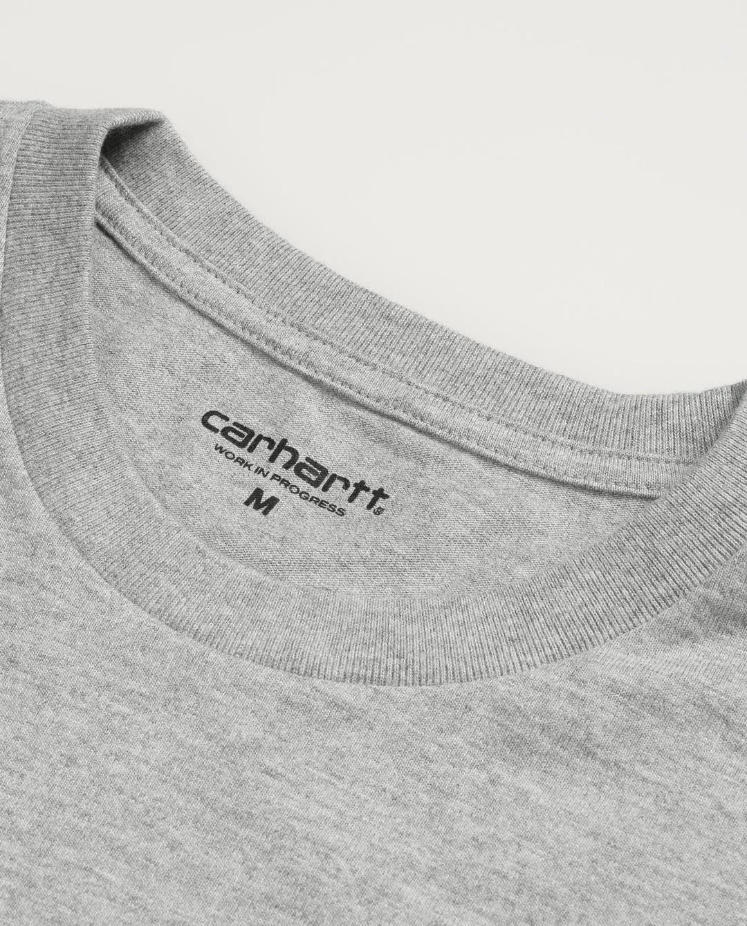 Carhartt WIP - LS Chase T-Shirt - Grey Heather/Gold