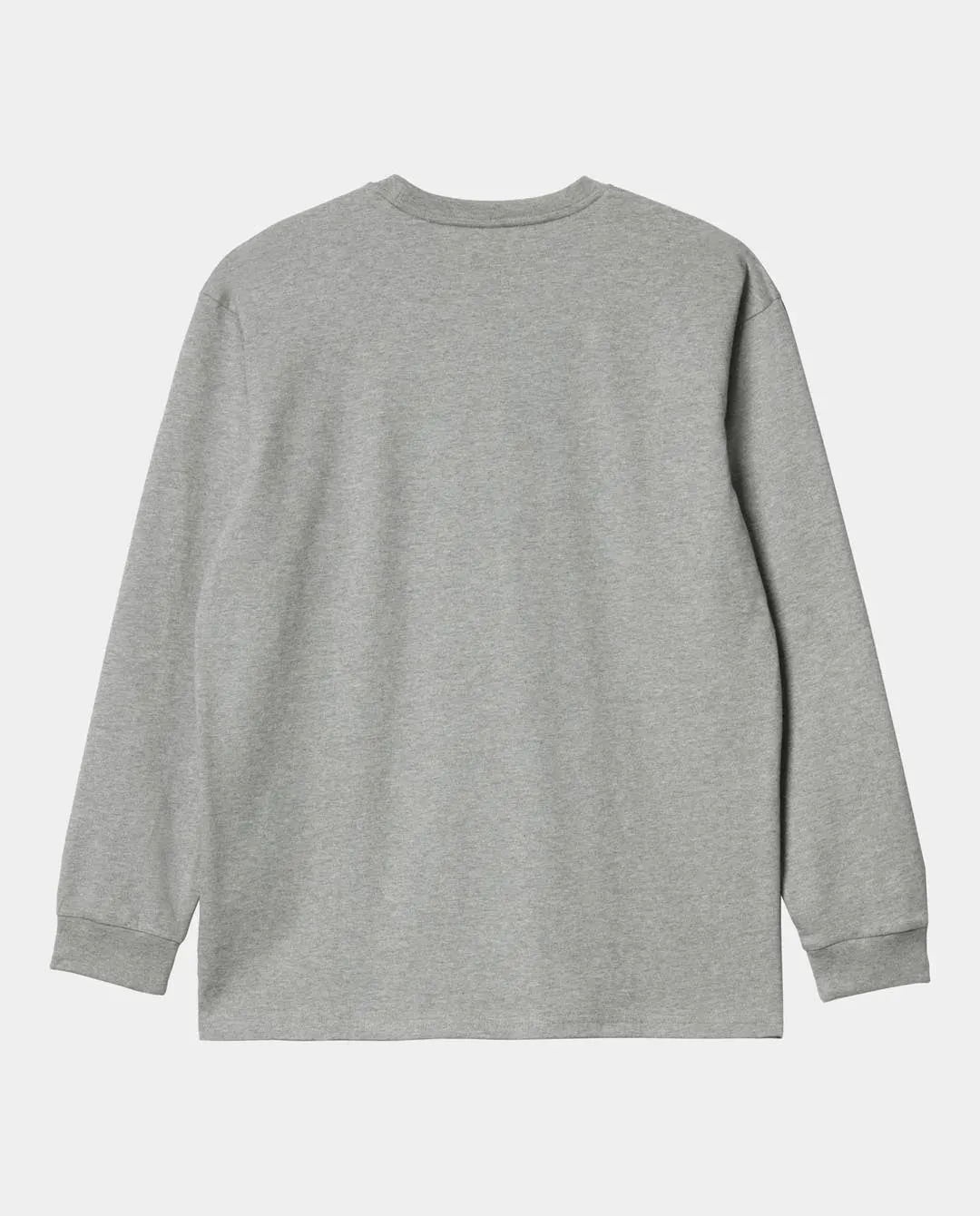 Carhartt WIP - LS Chase T-Shirt - Grey Heather/Gold