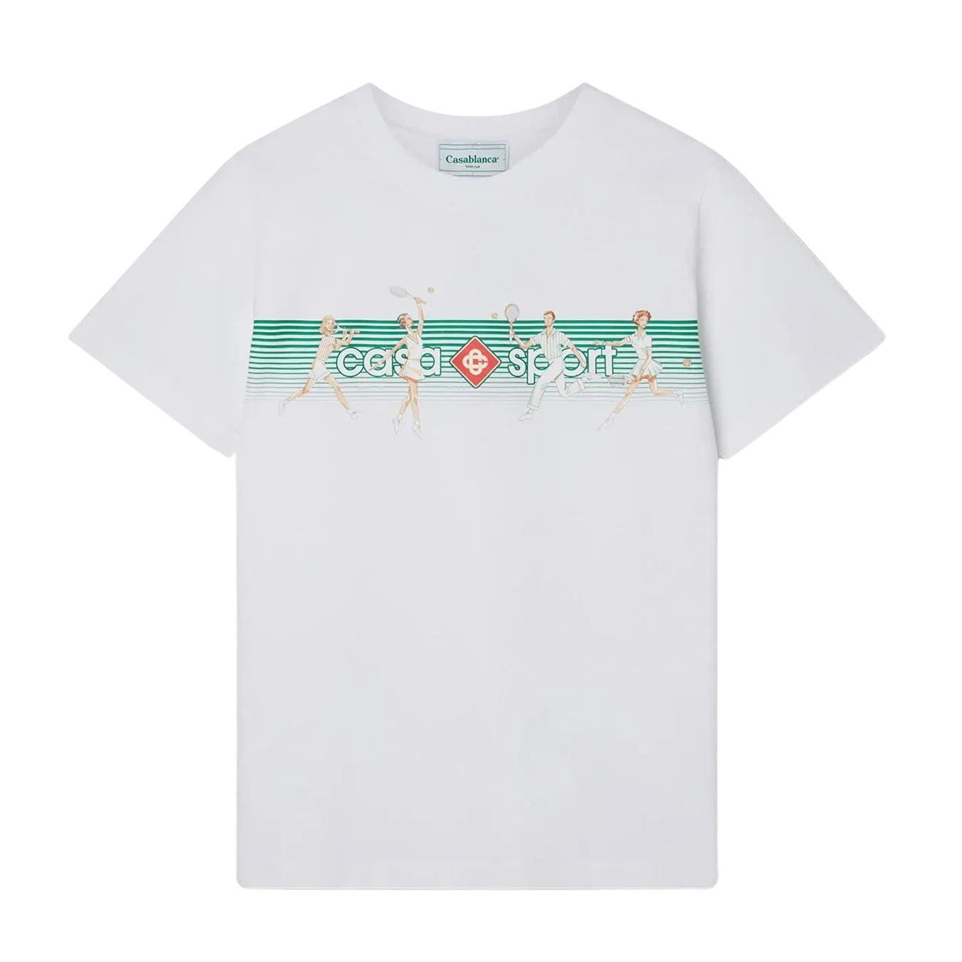 Casablanca Playful Stripes T-Shirt