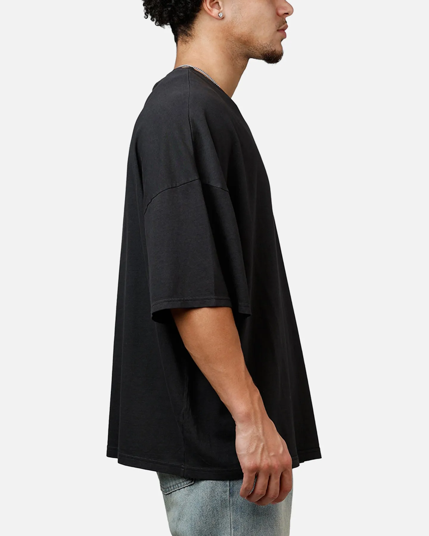 Champion Mega Jocktag Scrip T-Shirt Black