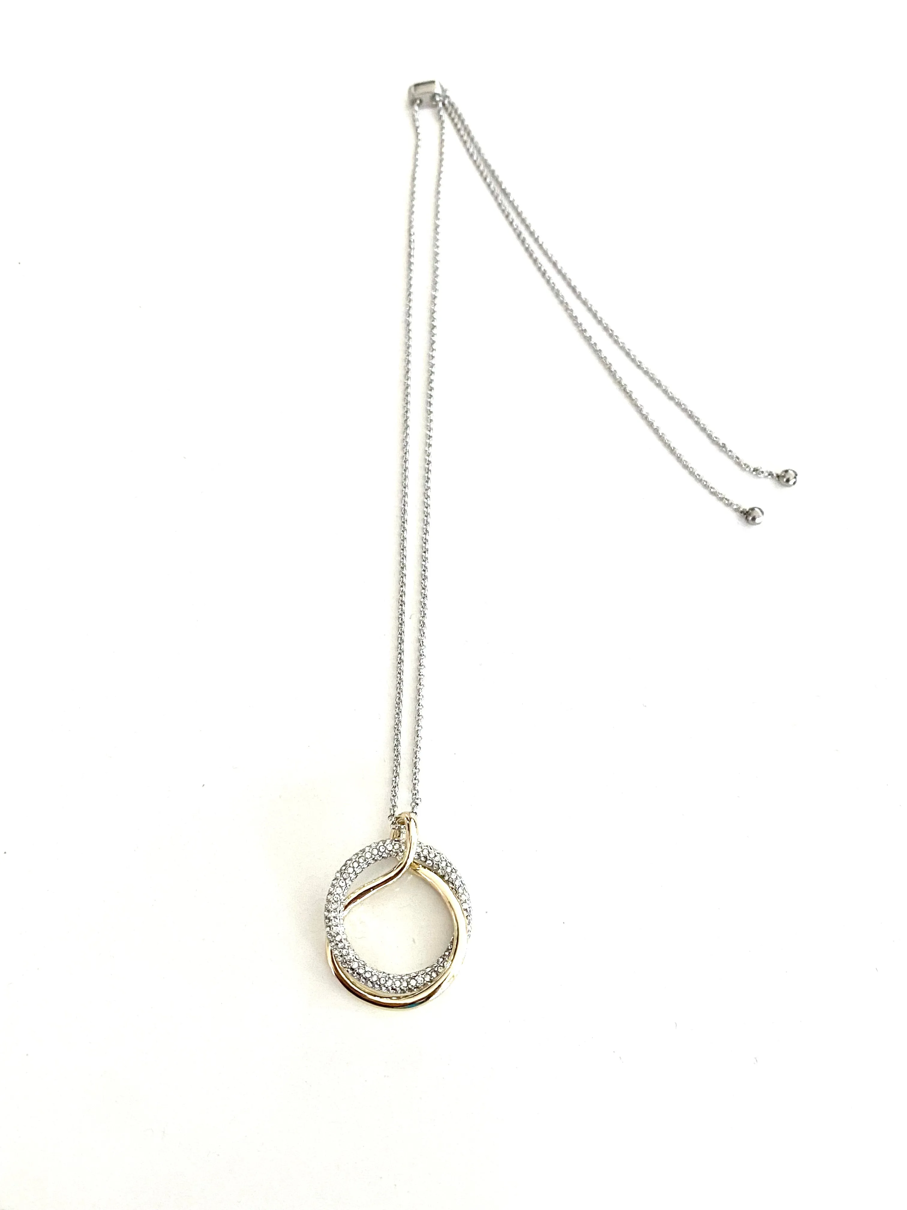 Circle of Love Lariat Necklace