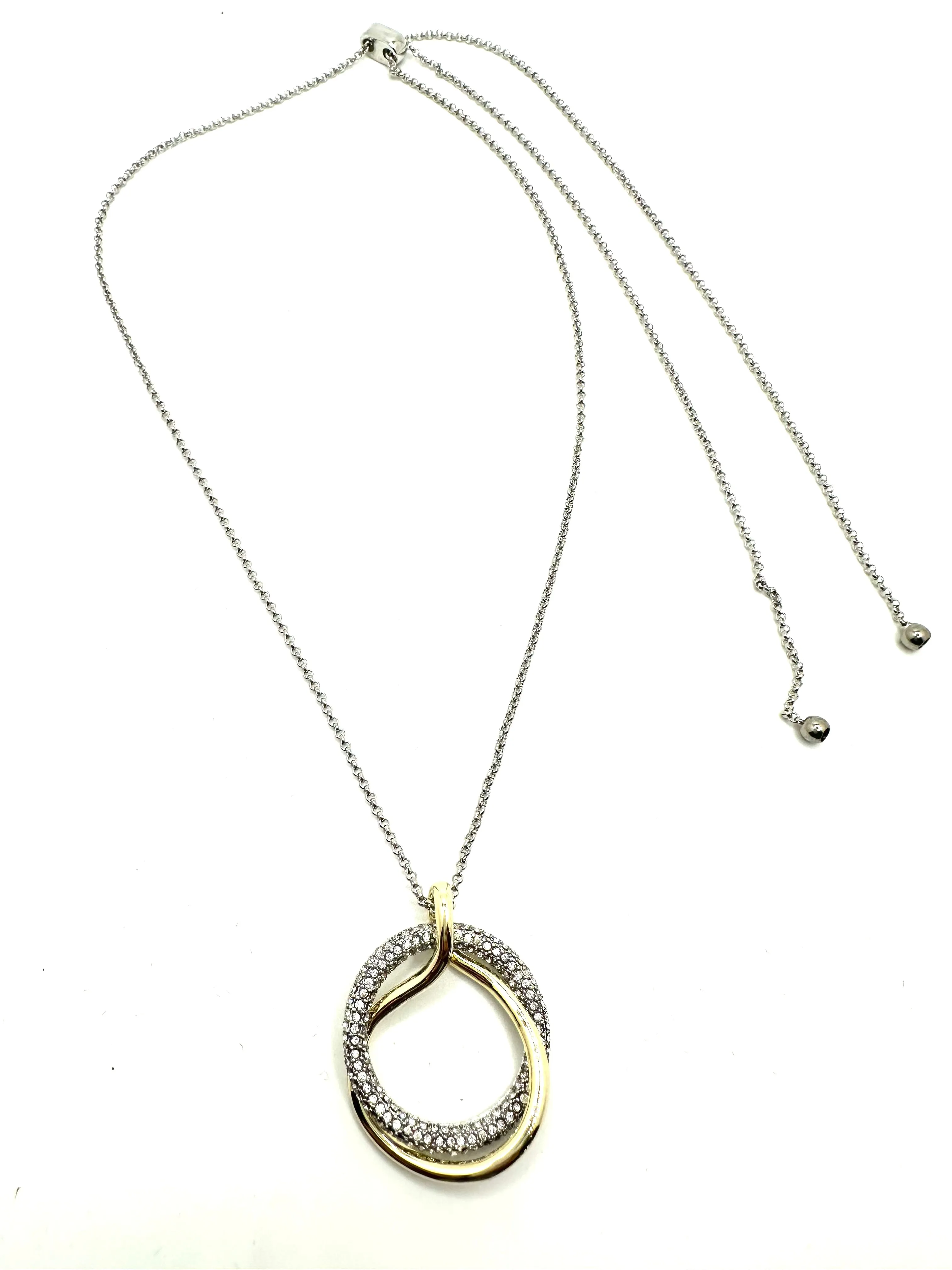 Circle of Love Lariat Necklace