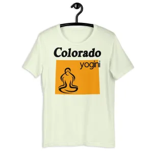 Colorado Map Yogini Light Shirt