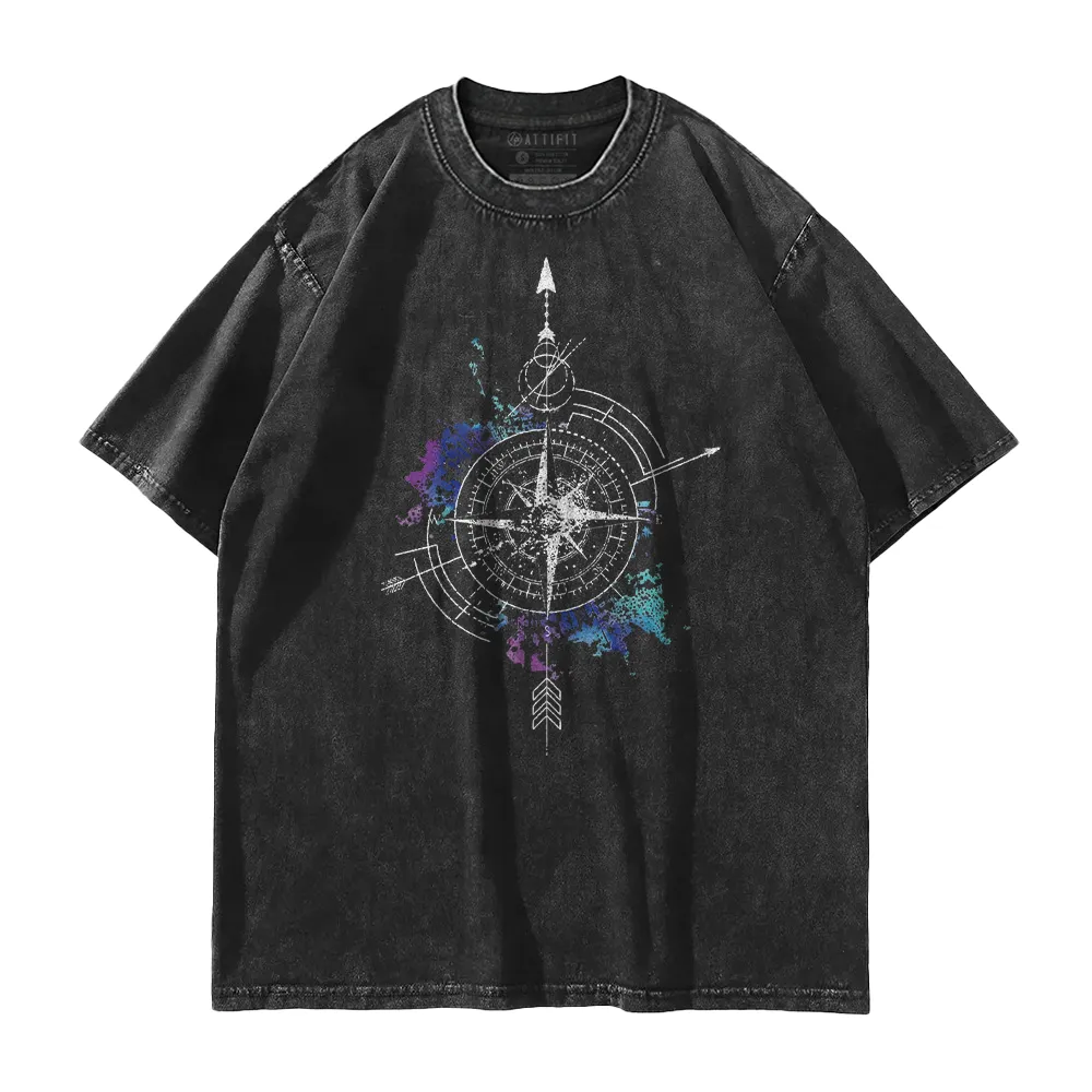 Compass Washed T-Shirt