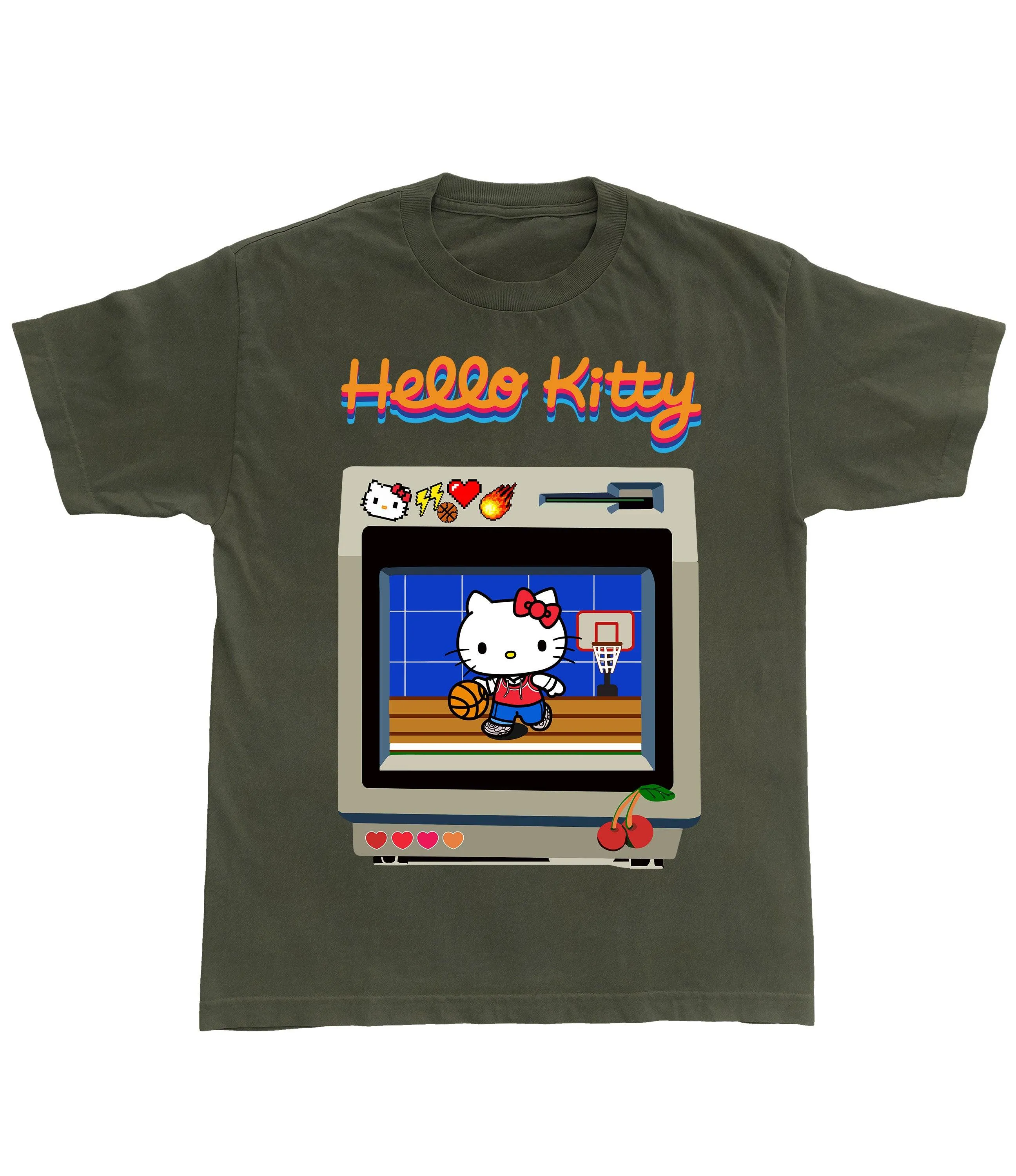 Computer Hello Kitty Tee