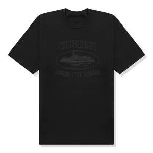 Corteiz OG Alcatraz Triple Black T Shirt