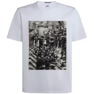 CP Company White Metropolis T-Shirt