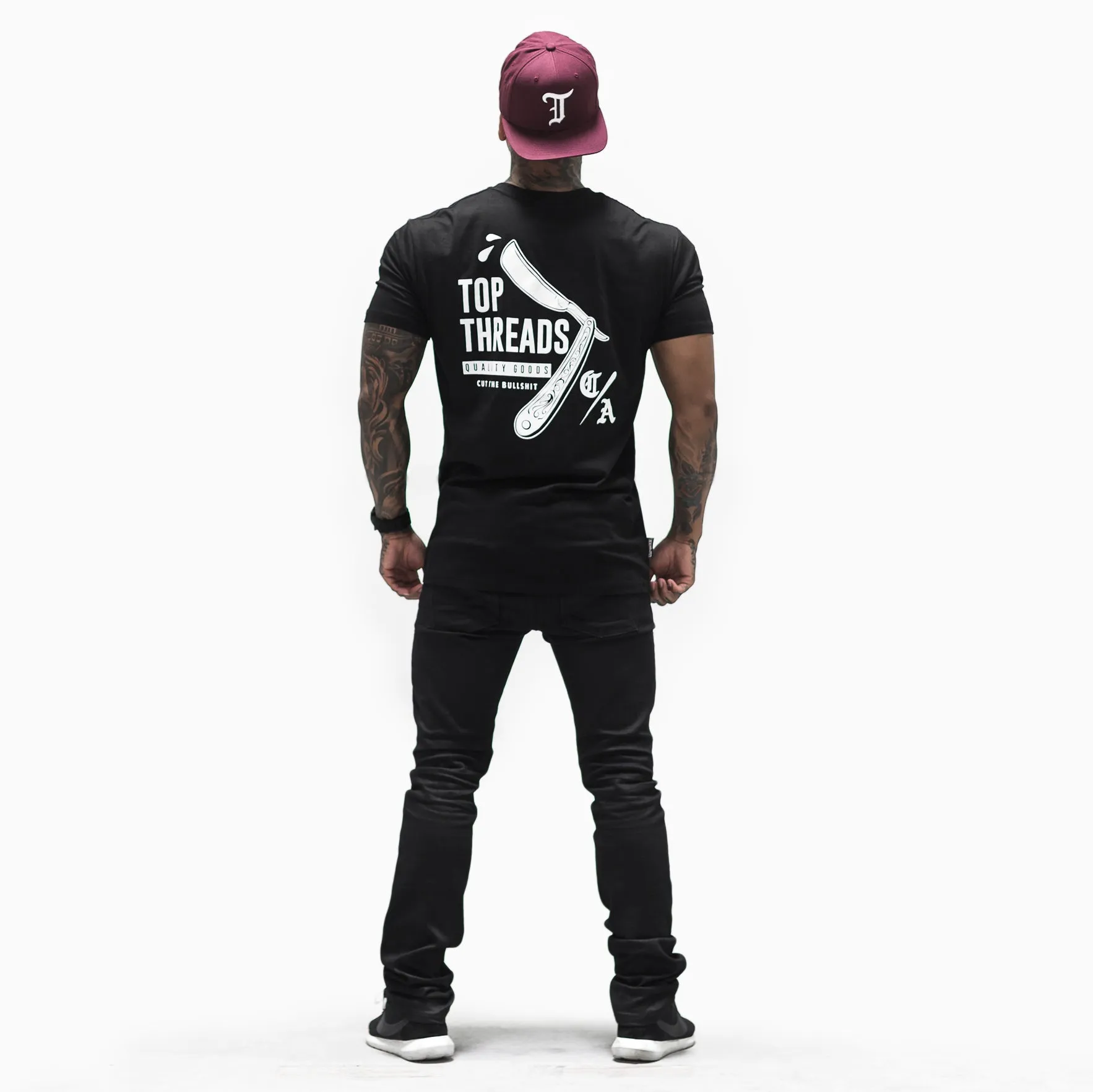 Cut The BS - (Black/White)