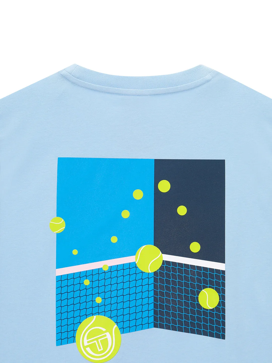 Daily Artwork T-Shirt- Light Blue