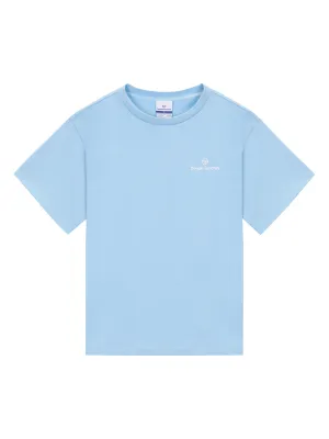 Daily Artwork T-Shirt- Light Blue