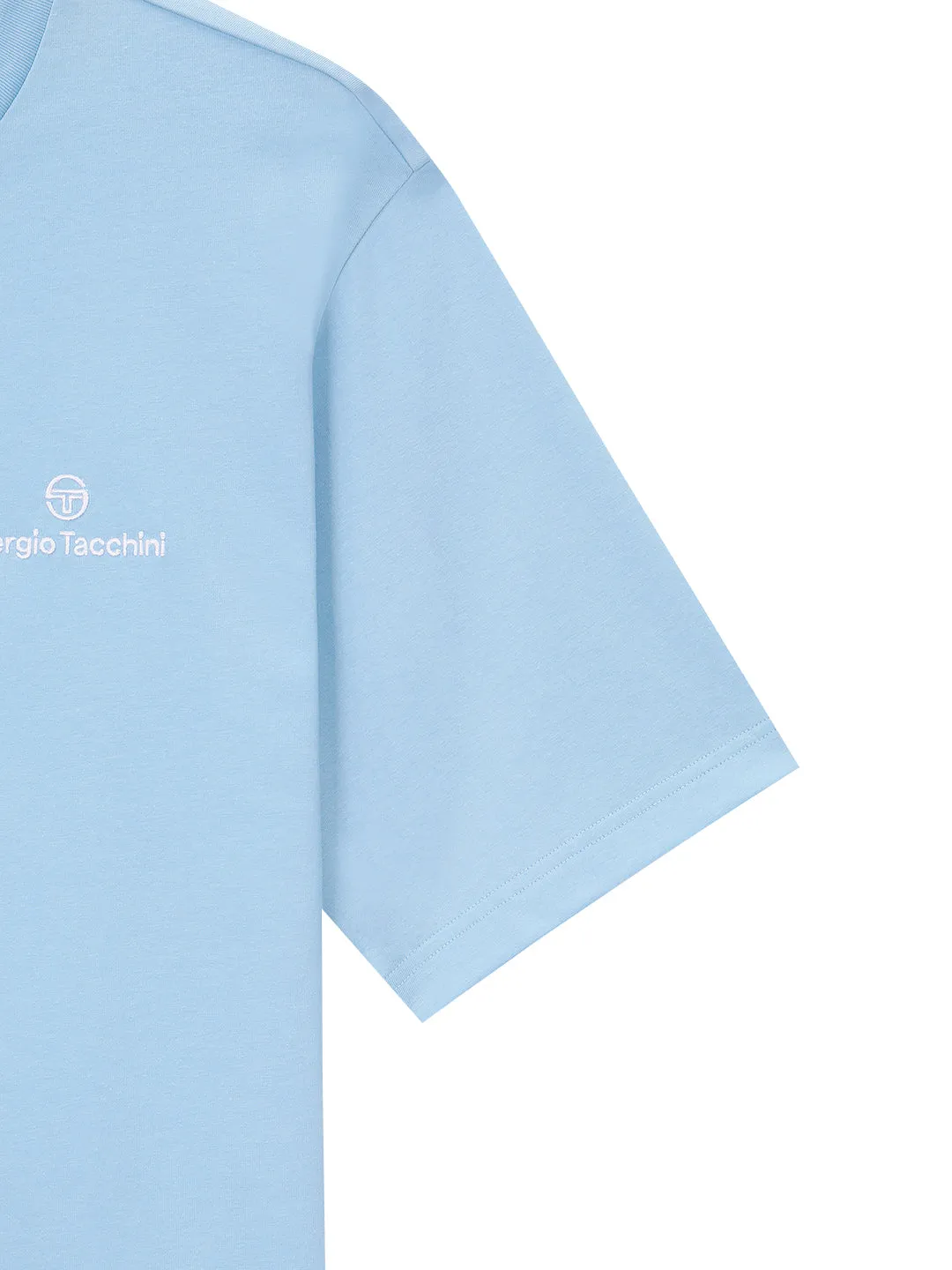 Daily Artwork T-Shirt- Light Blue