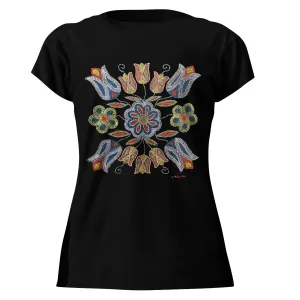 Deb Malcolm Silver Threads Ladies Tshirt