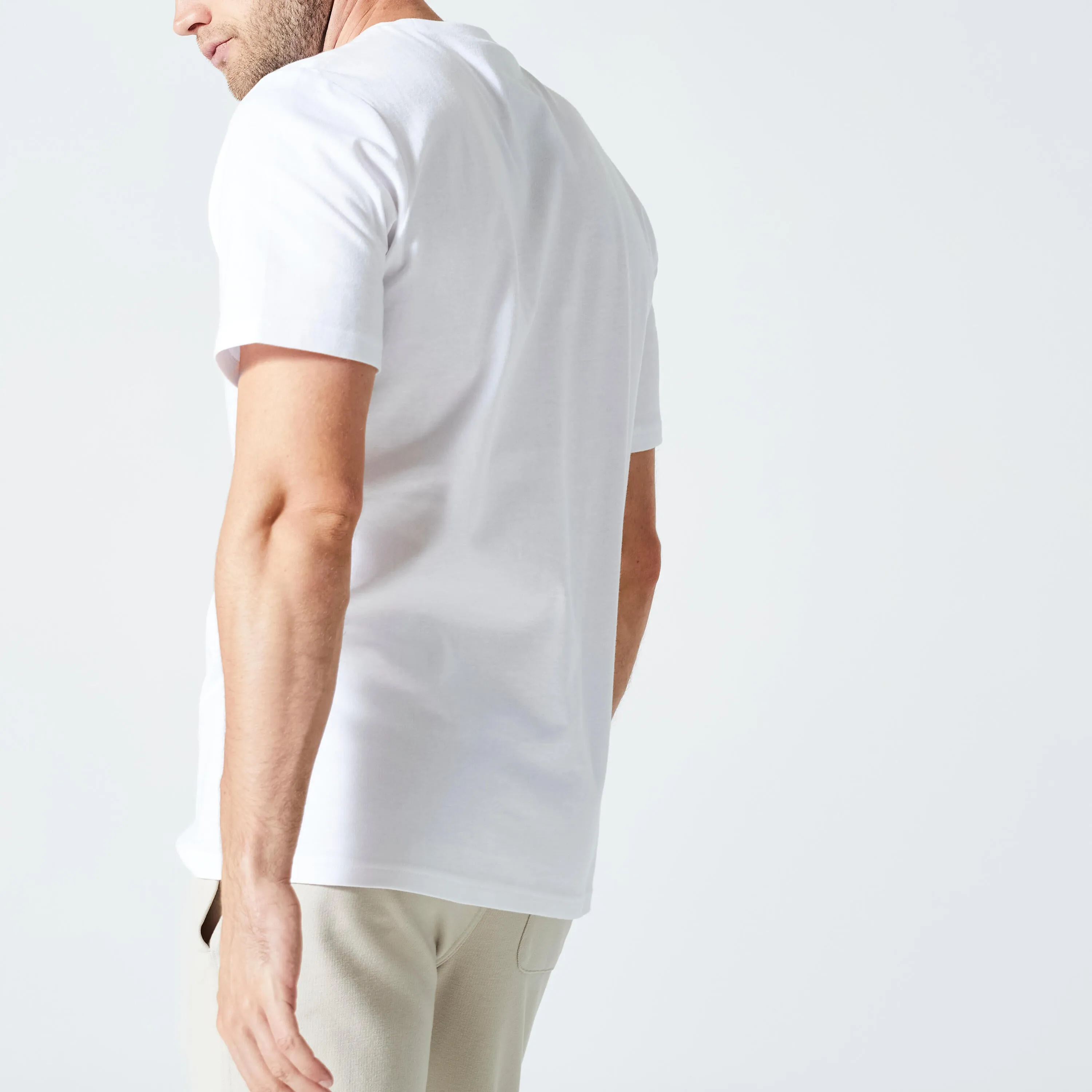 Domyos Essentials 500 T-shirt, white