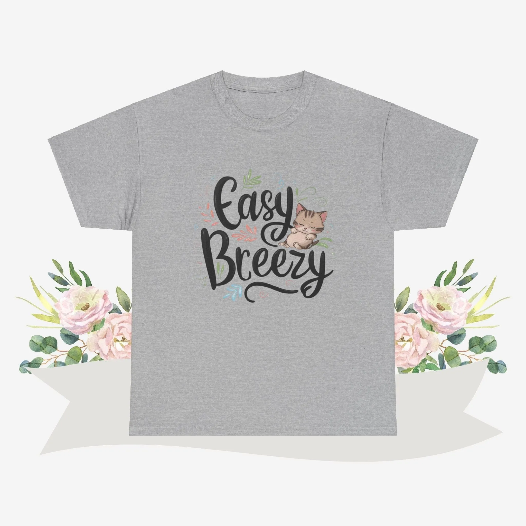 Easy Breezy Idiom Cotton Tshirt