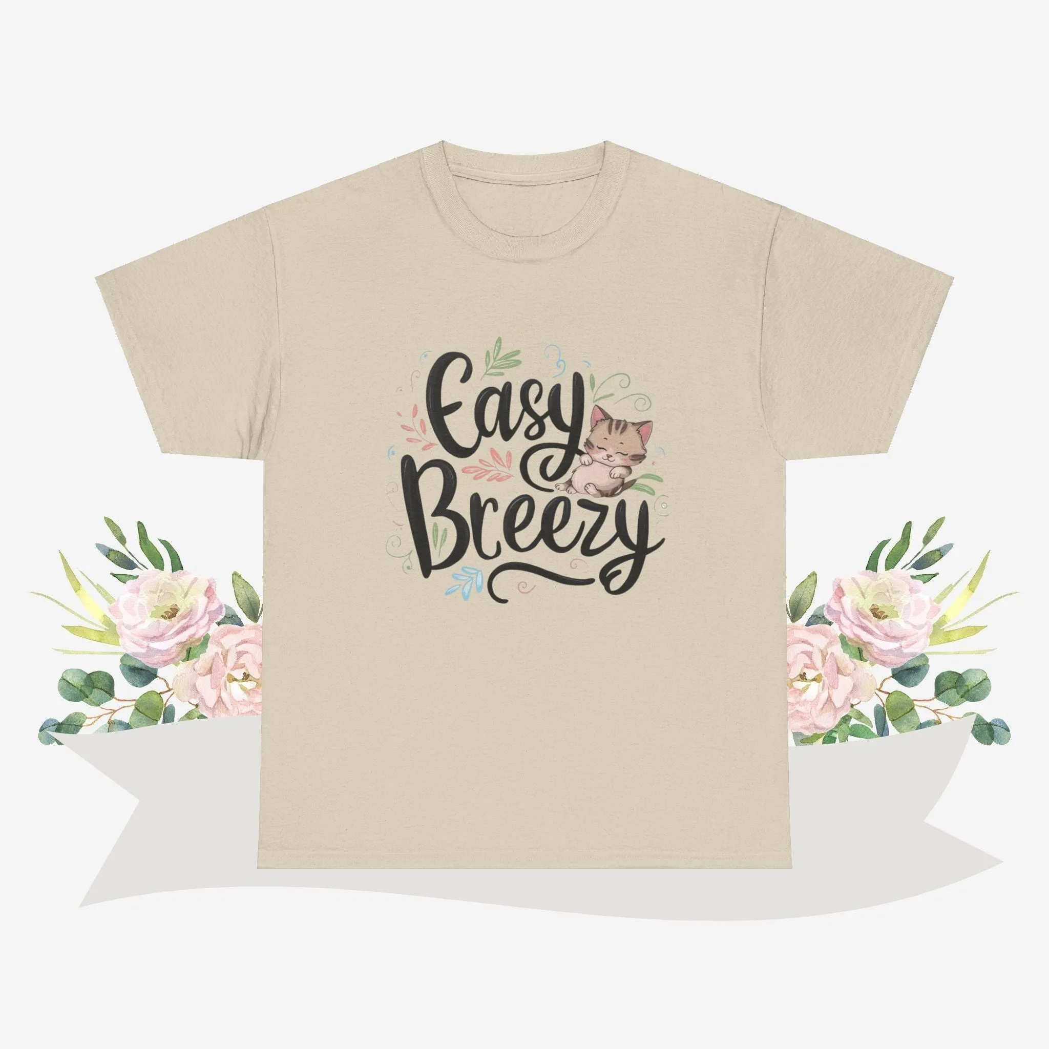 Easy Breezy Idiom Cotton Tshirt