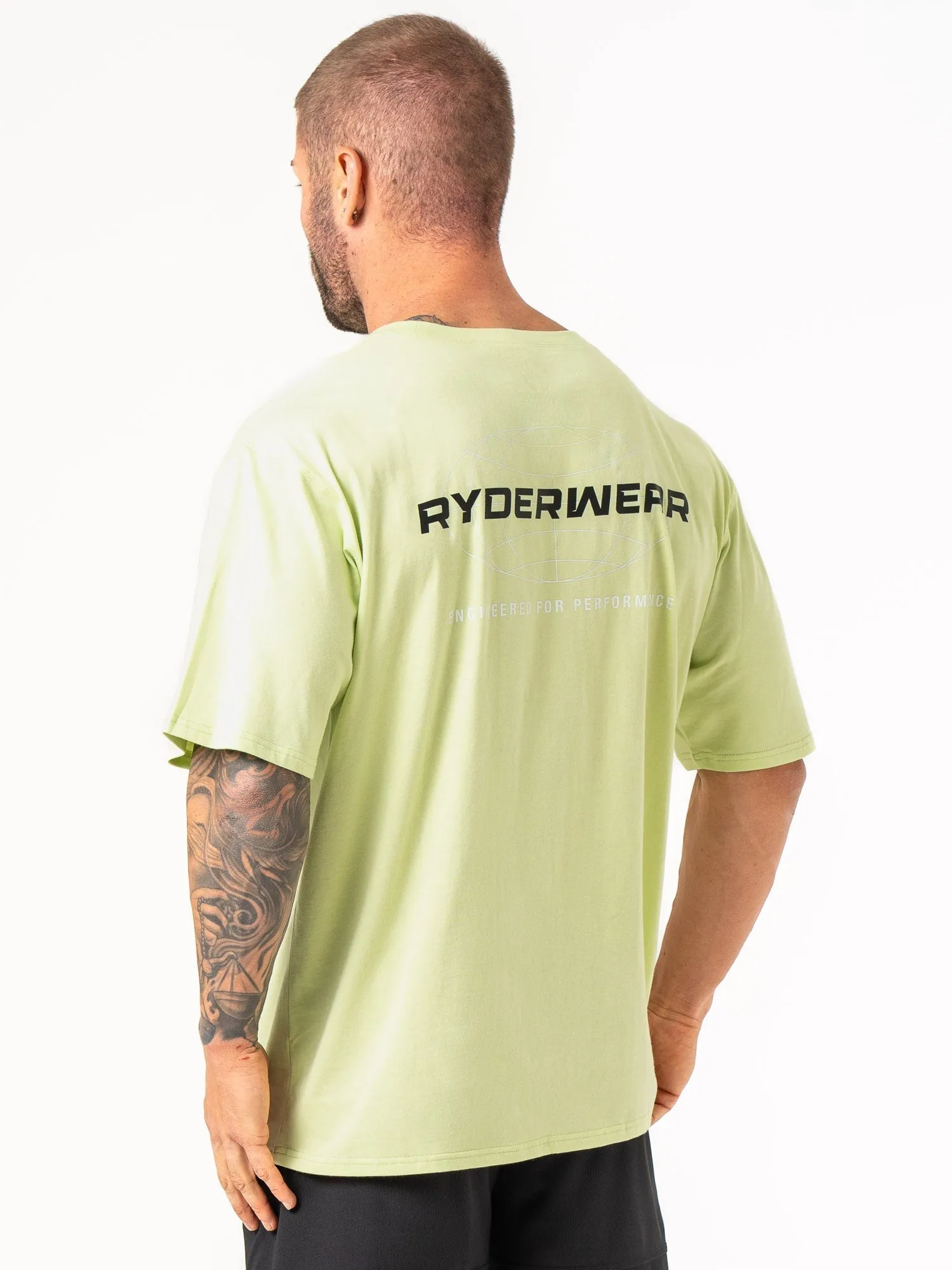 Energy Oversized T-Shirt - Lime