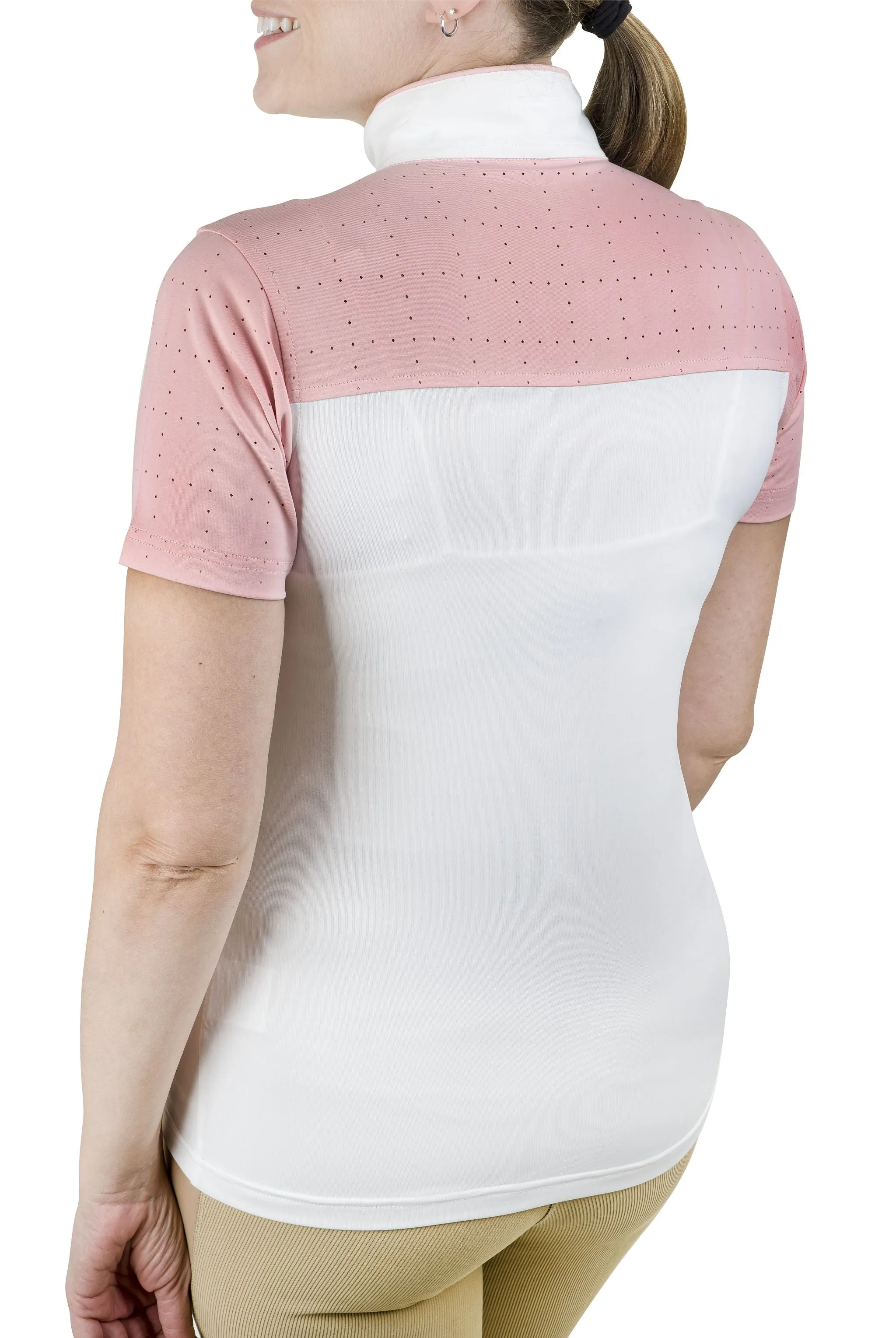 Equine Couture Ladies Magda Equicool Short Sleeve Show Shirt