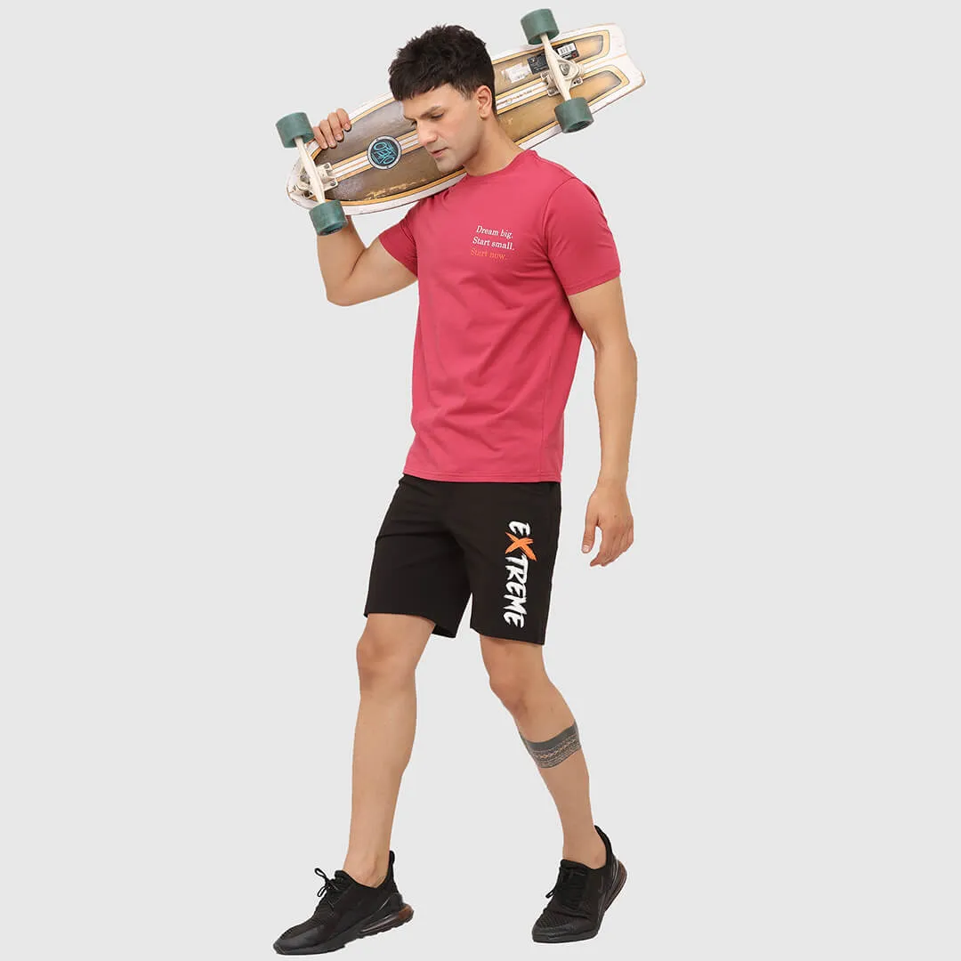 Essential Liner T-shirt-Chicago Red