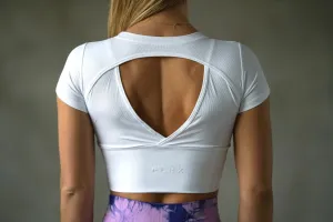 Essential Open Back - White