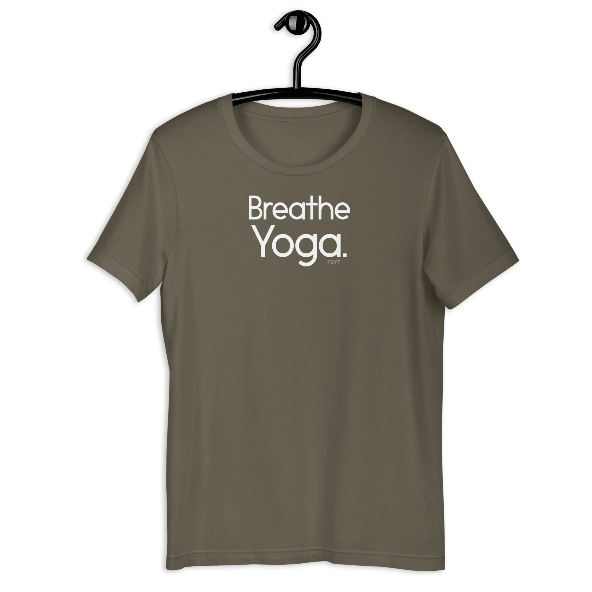 Fact: Breathe Yoga Dark Color Shirt