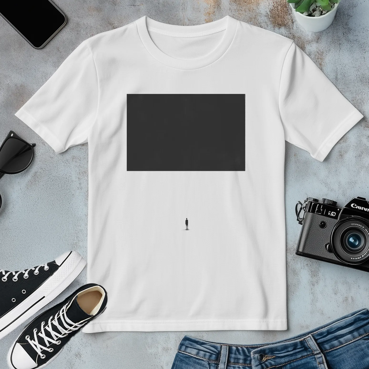 Framed Nothingness Graphic T-Shirt