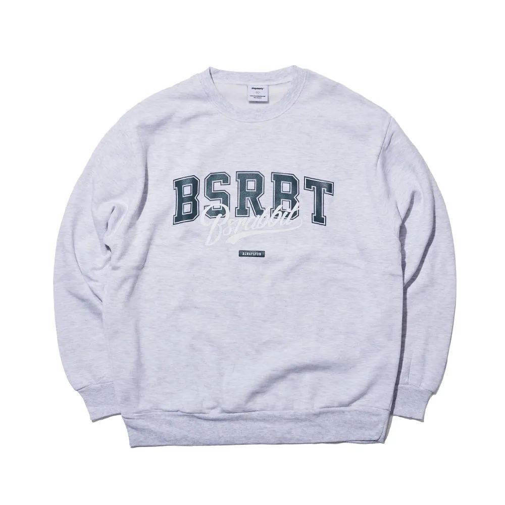 FRONT AUTHENTIC CREWNECK LIGHT GRAY