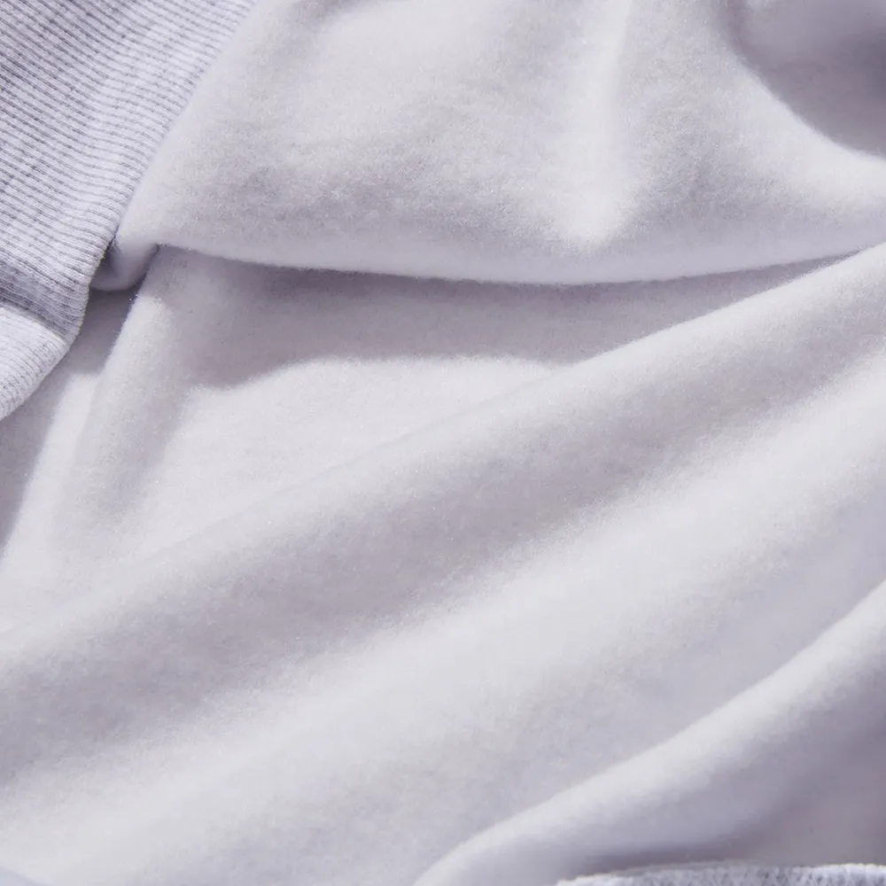 FRONT AUTHENTIC CREWNECK LIGHT GRAY