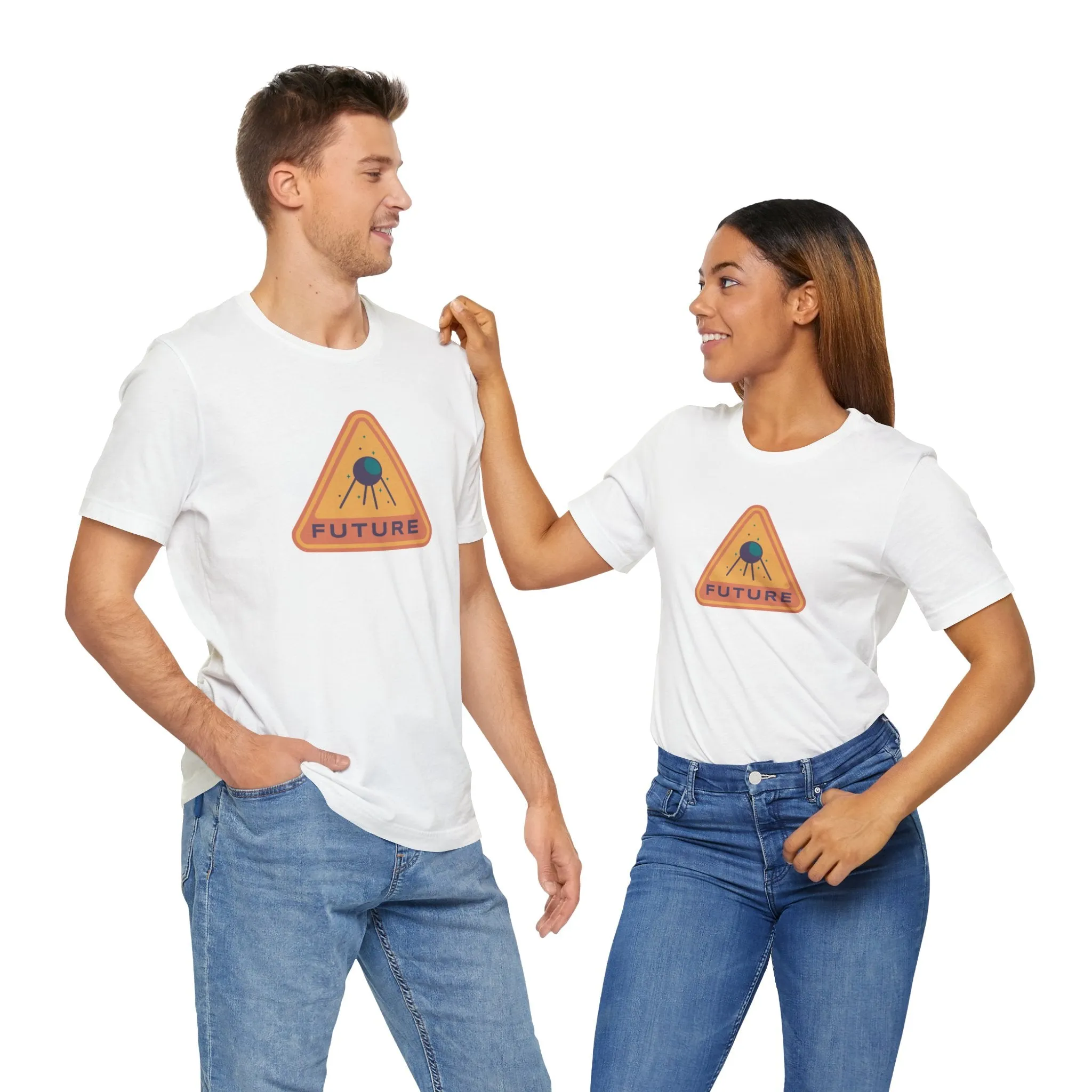 Future Sign Retro Sci-Fi T-Shirt