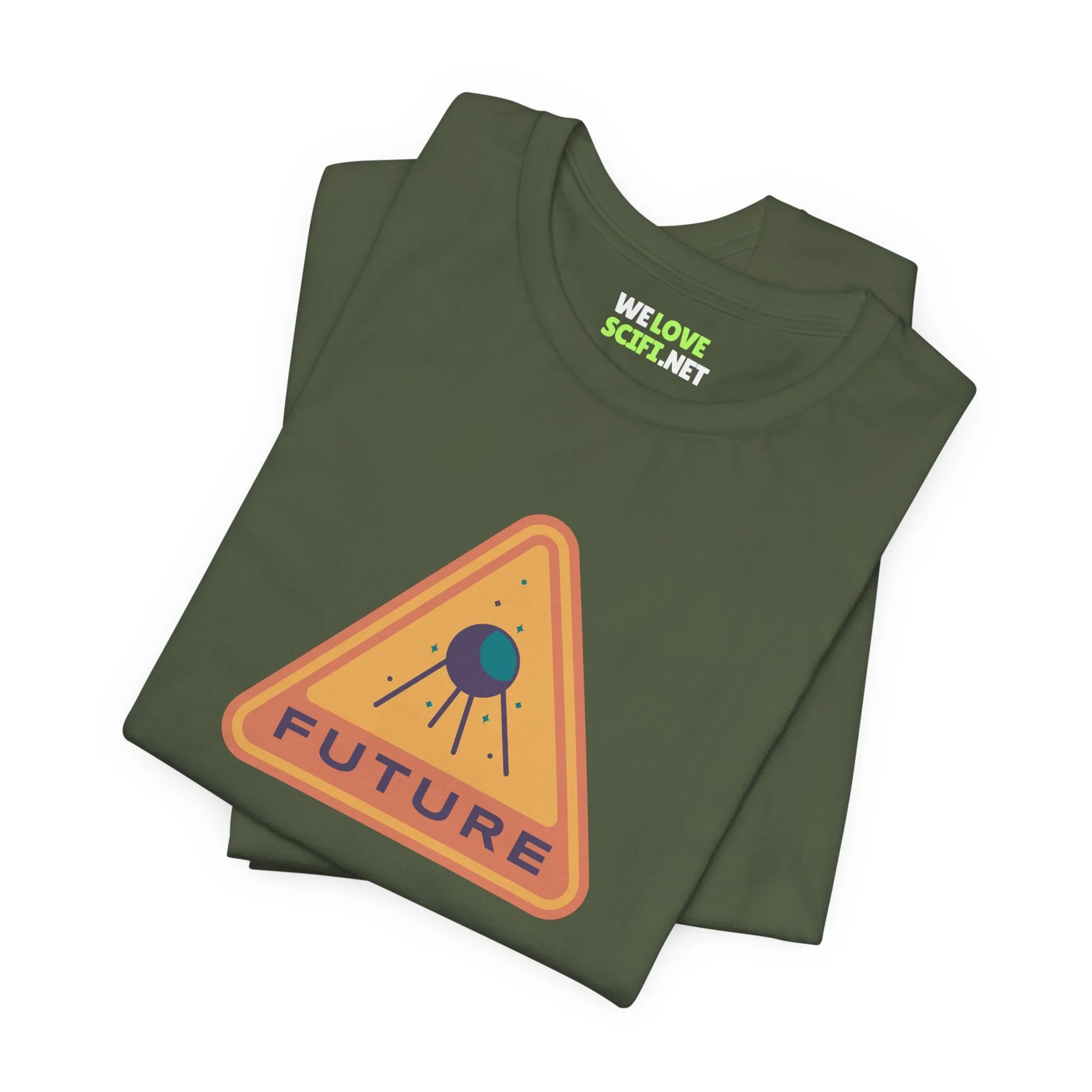 Future Sign Retro Sci-Fi T-Shirt