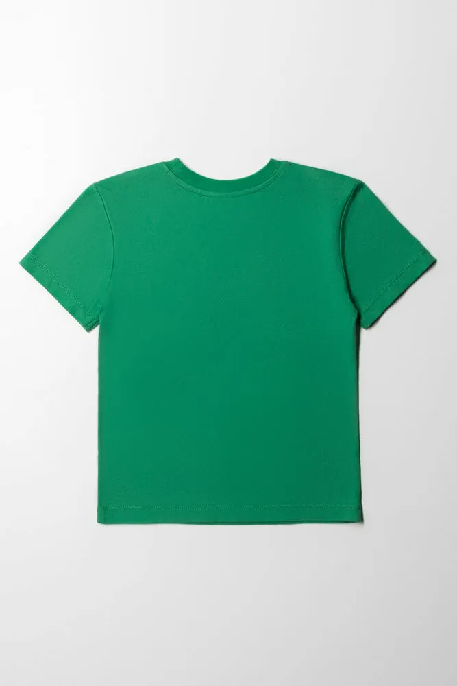 Garfield T-Shirt Green