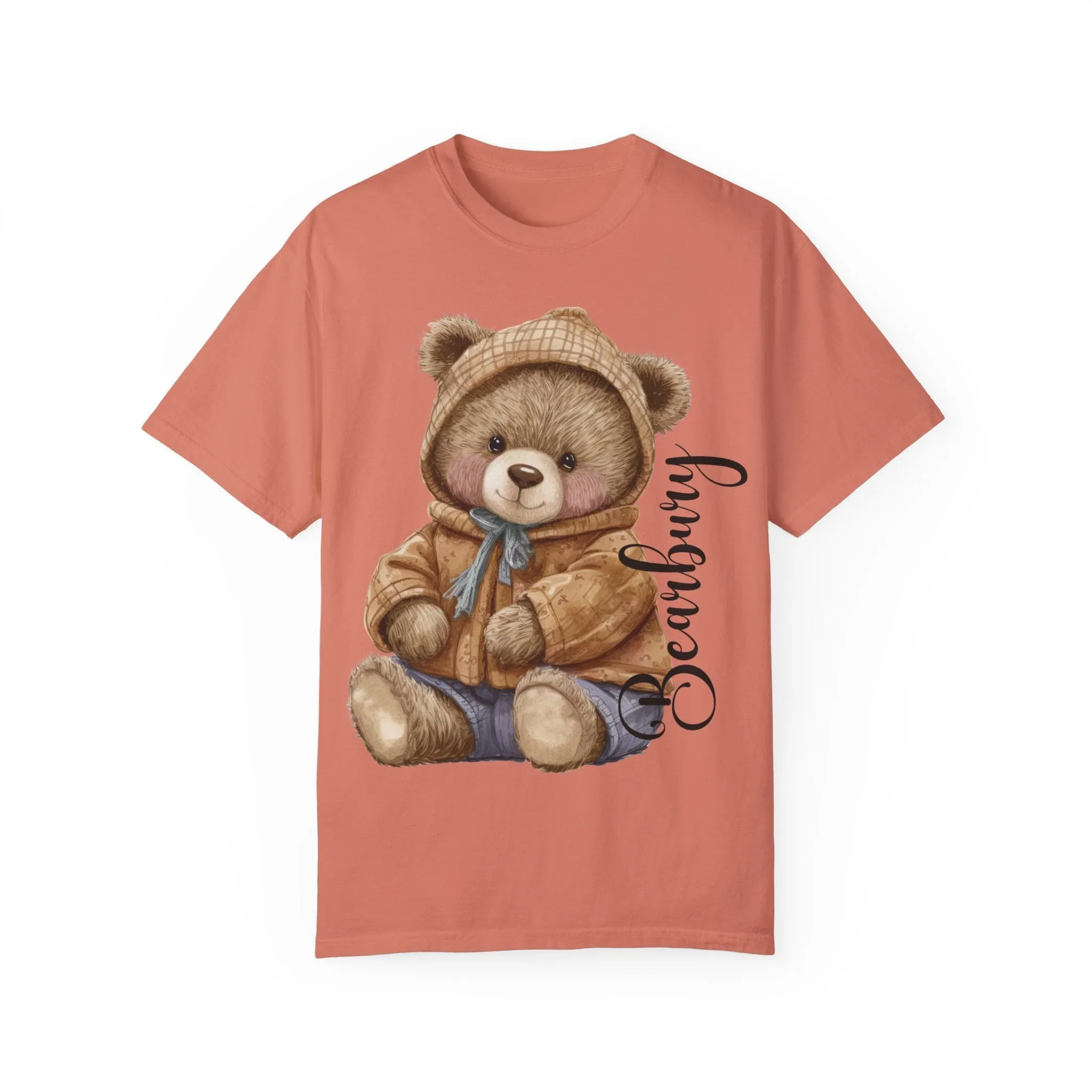Garment-Dyed Casual Bearbury Tees : Effortlessly Cool and Comfortable made for men and women
