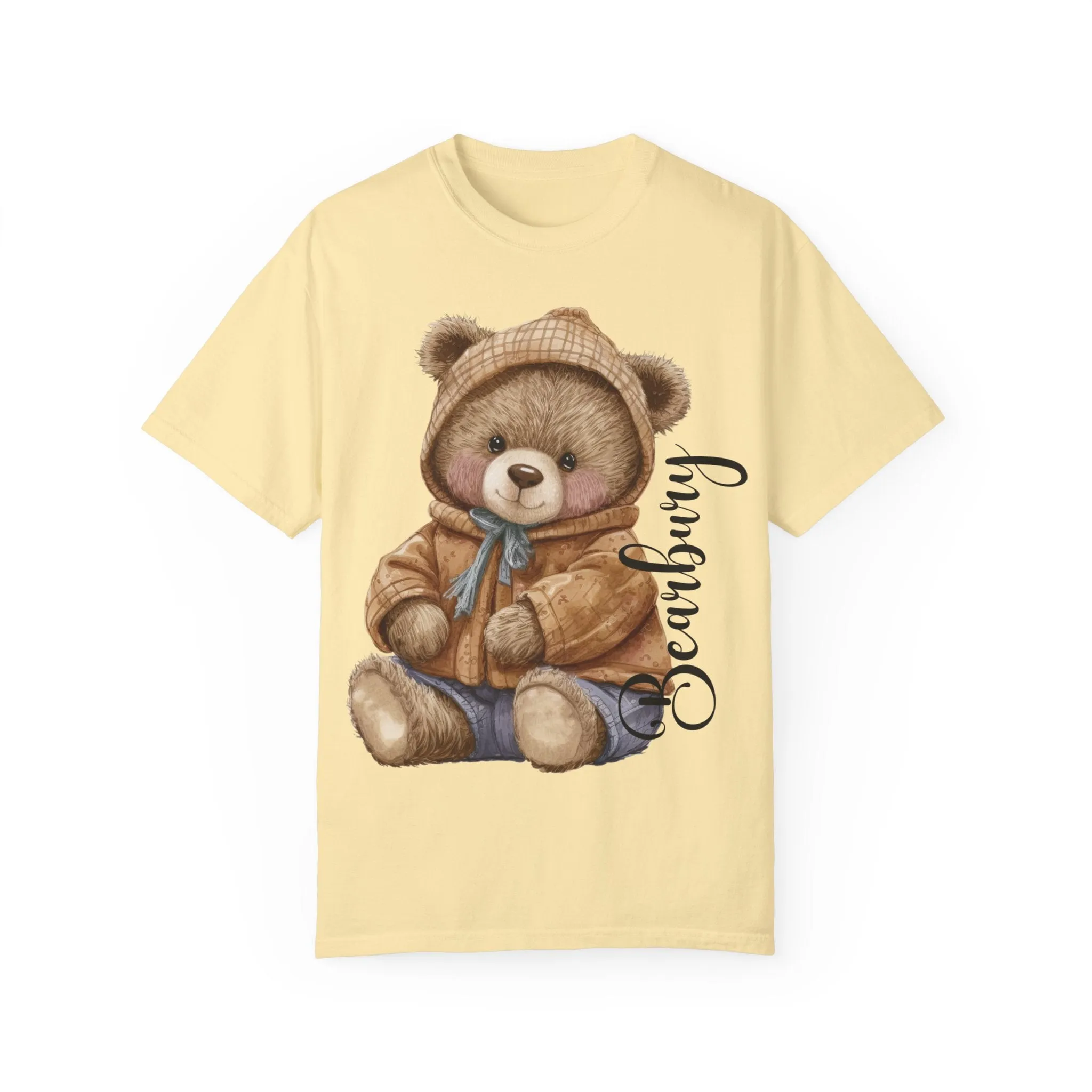 Garment-Dyed Casual Bearbury Tees : Effortlessly Cool and Comfortable made for men and women